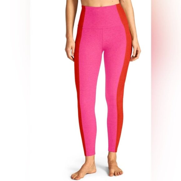 BEYOND YOGA Spacedye Vitality Colorblock High Waisted Midi Legging size S - Picture 5 of 15